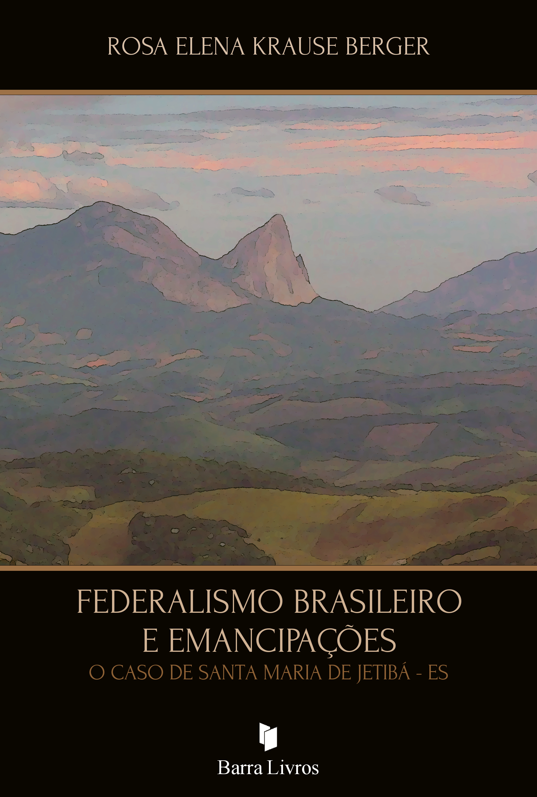 Capa do livro Federalismo brasileiro e emancipações